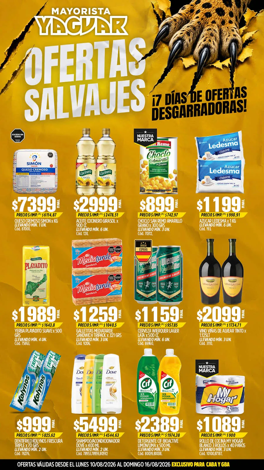Oferta semanal