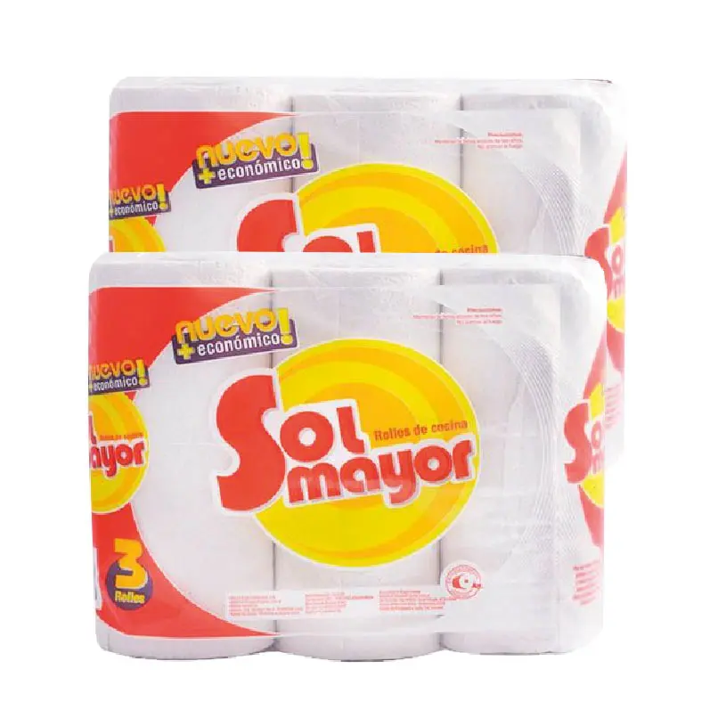 ROLLO DE COCINA SOL MAYOR CLASICO 3 x 40 PAÑOS