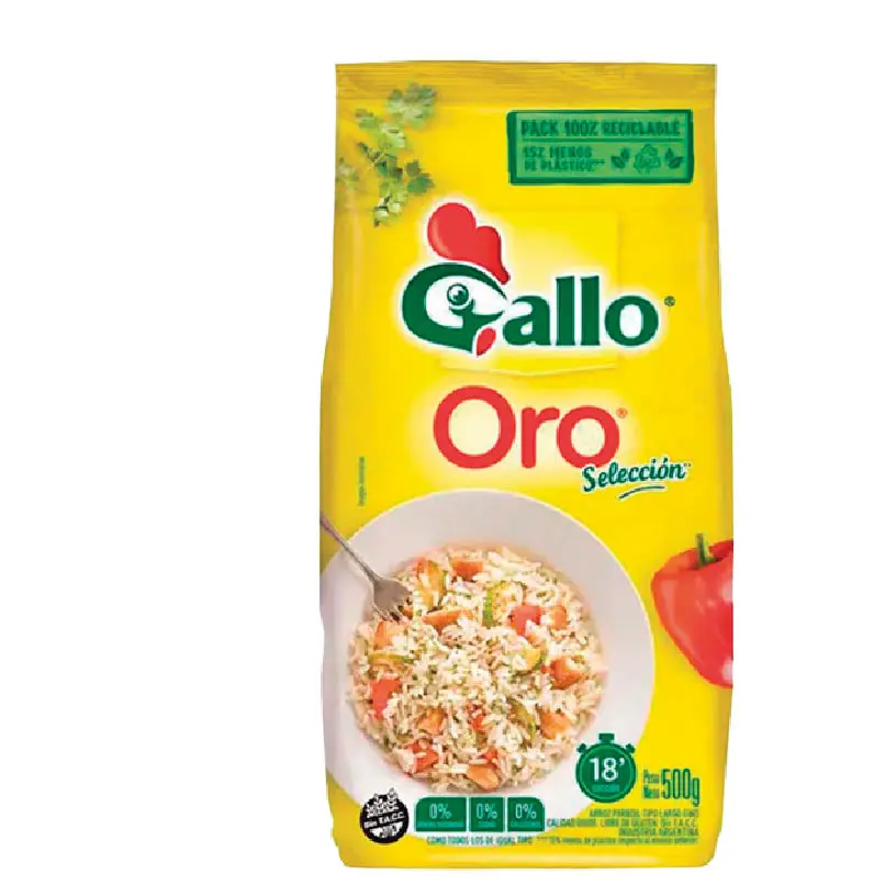 ARROZ GALLO ORO PARBOIL x 500 GRS