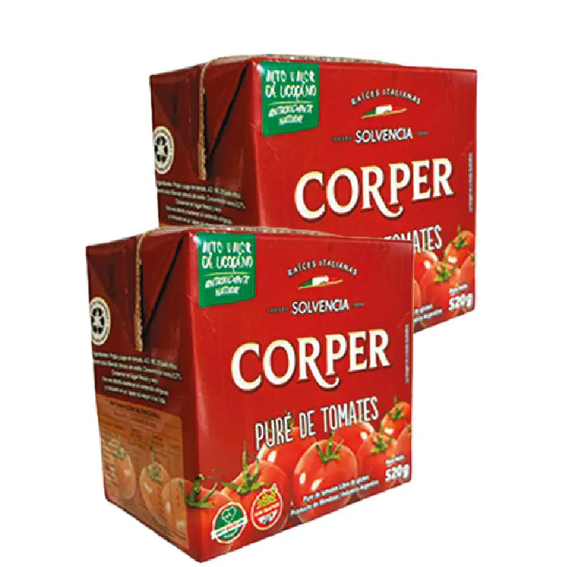 PURE TOMATE CORPER BRICK x 520 GRS