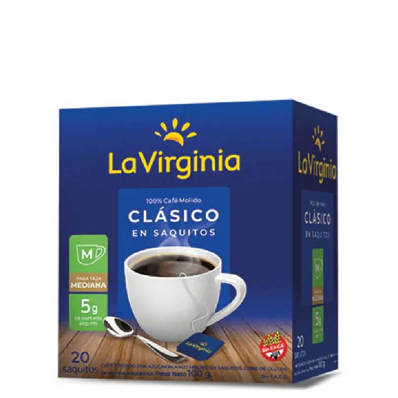 CAFE LA VIRGINIA x 20 SAQUITOS