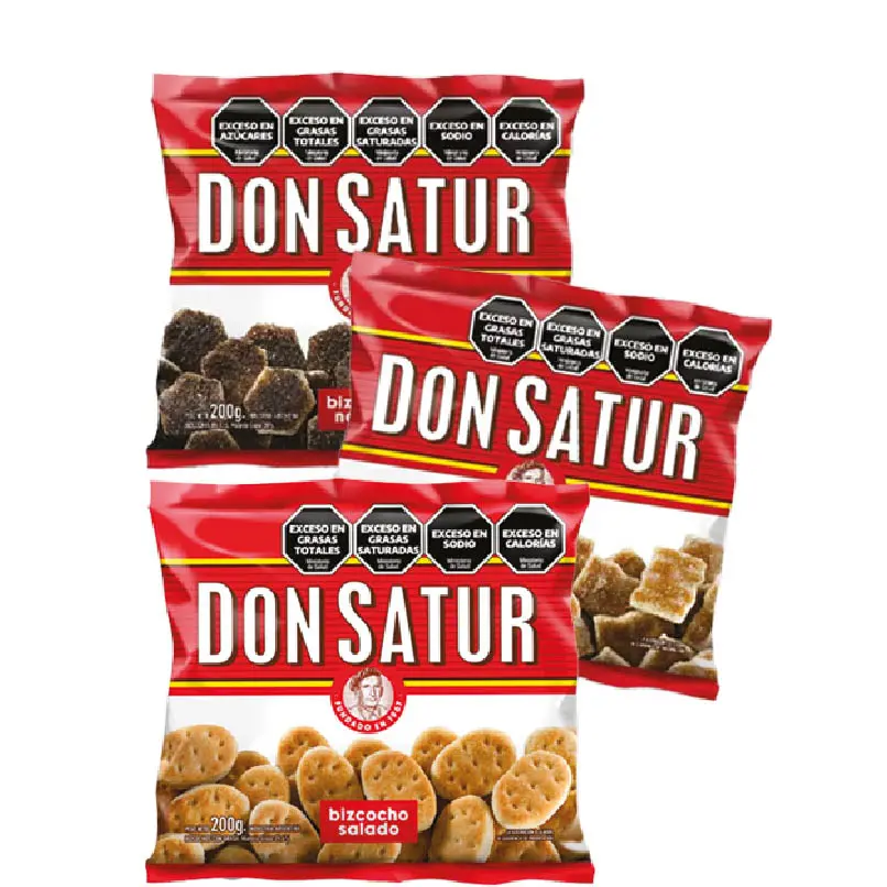 GALLETITAS BIZCOCHOS DON SATUR x 200 GRS